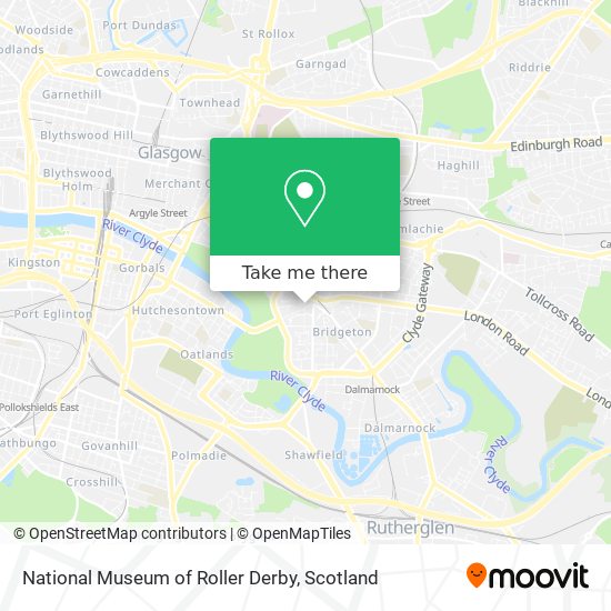 National Museum of Roller Derby map