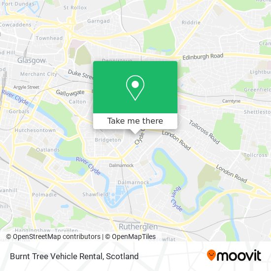 Burnt Tree Vehicle Rental map