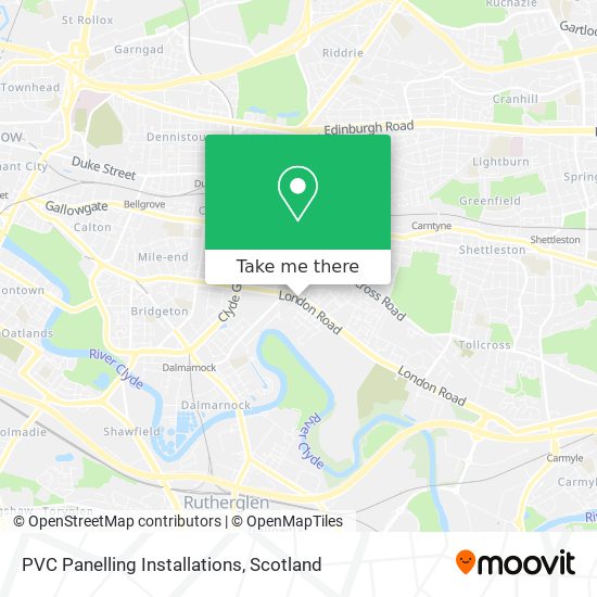 PVC Panelling Installations map