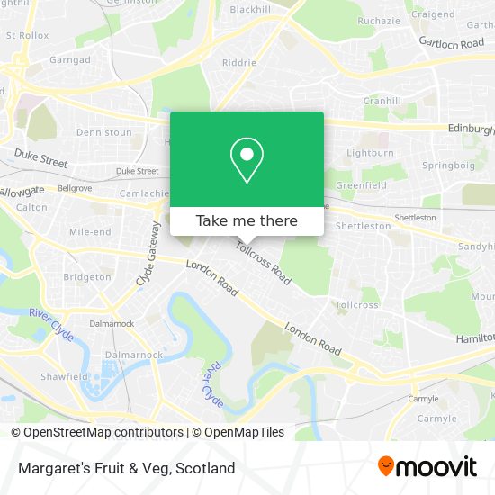 Margaret's Fruit & Veg map