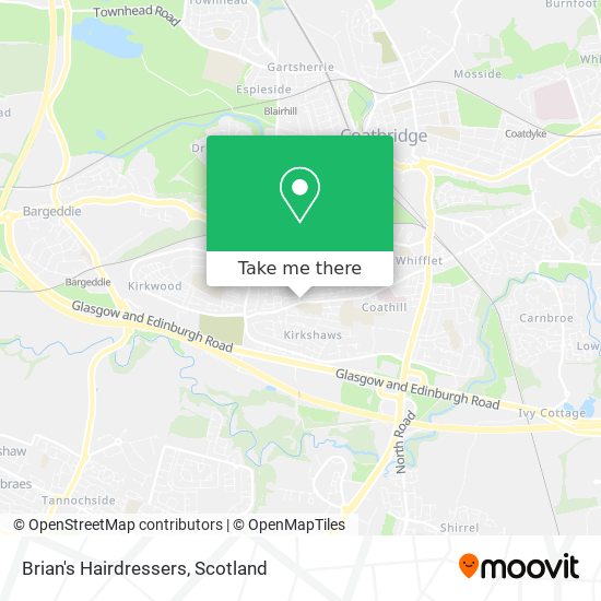 Brian's Hairdressers map