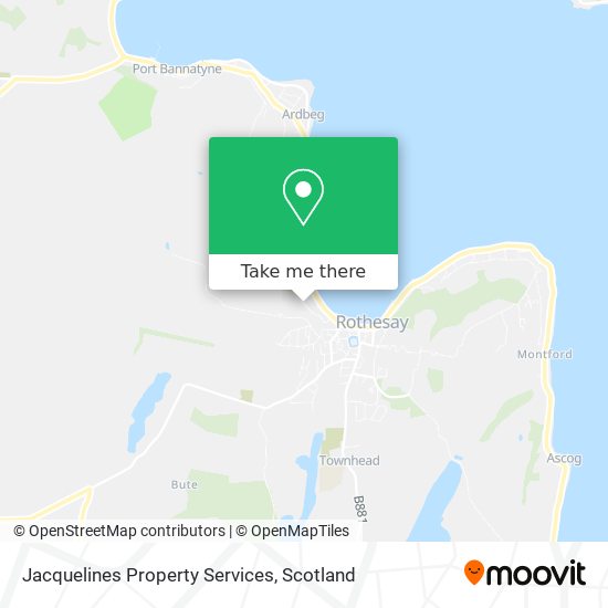 Jacquelines Property Services map