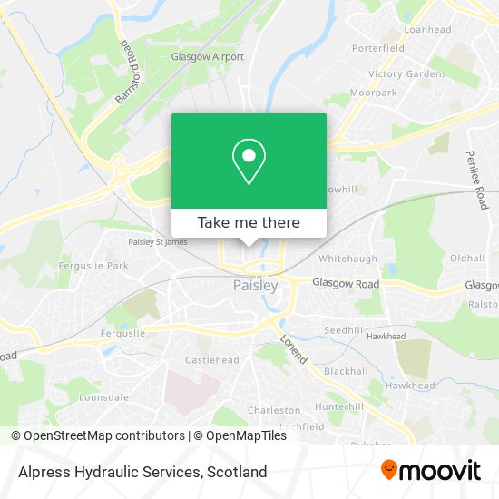 Alpress Hydraulic Services map