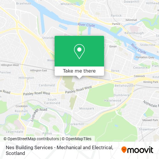 Nes Building Services - Mechanical and Electrical map