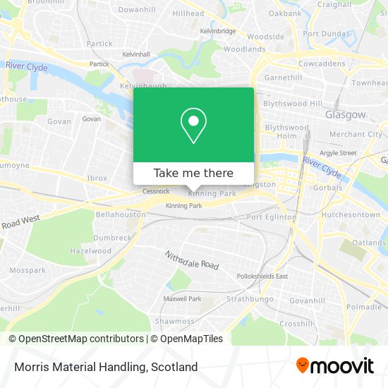 Morris Material Handling map