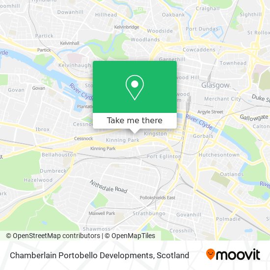 Chamberlain Portobello Developments map