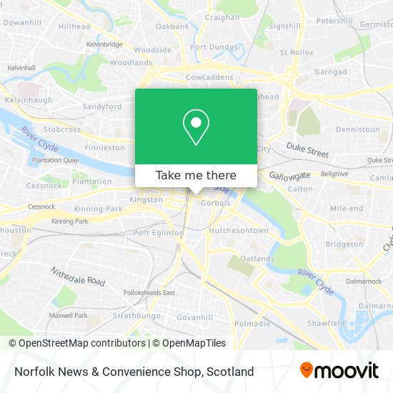 Norfolk News & Convenience Shop map