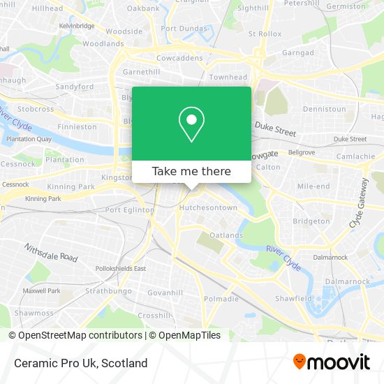 Ceramic Pro Uk map