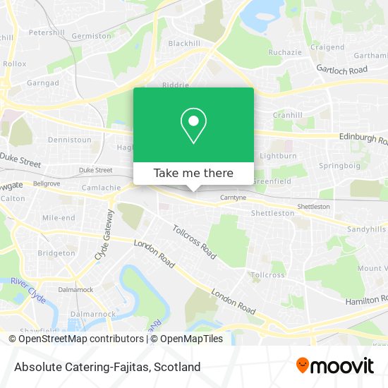 Absolute Catering-Fajitas map