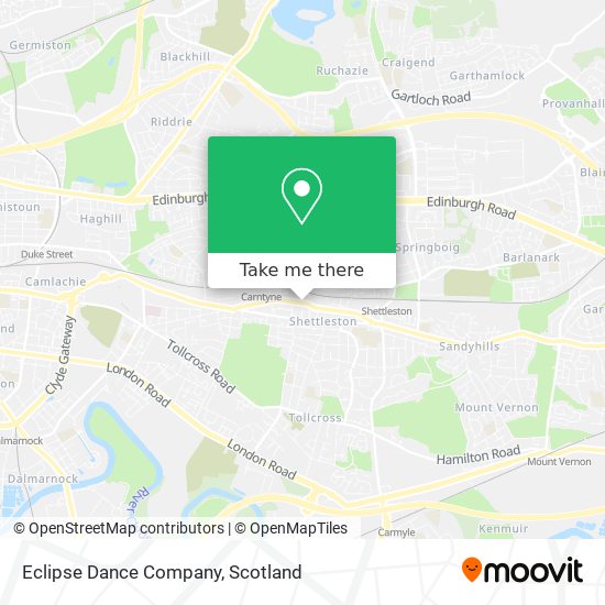 Eclipse Dance Company map