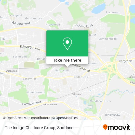 The Indigo Childcare Group map