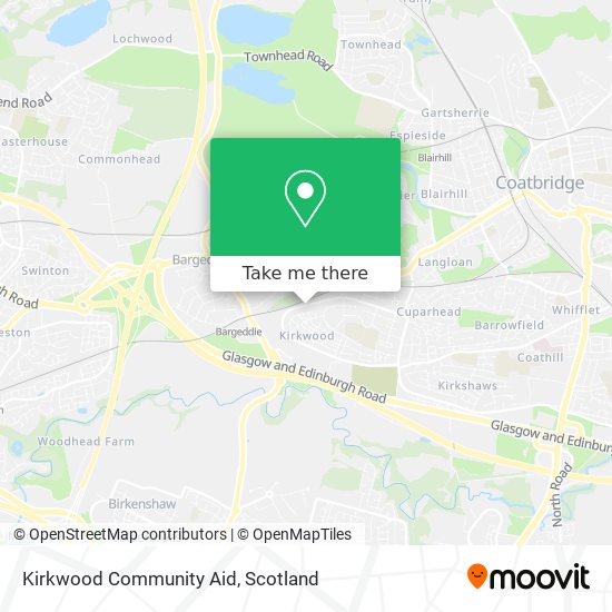 Kirkwood Community Aid map