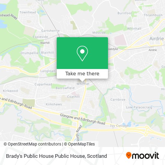 Brady's Public House Public House map