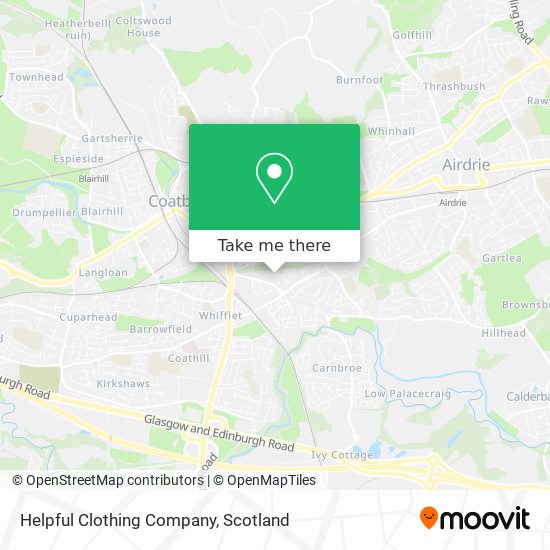 Helpful Clothing Company map