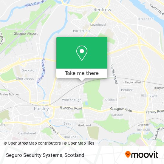 Seguro Security Systems map