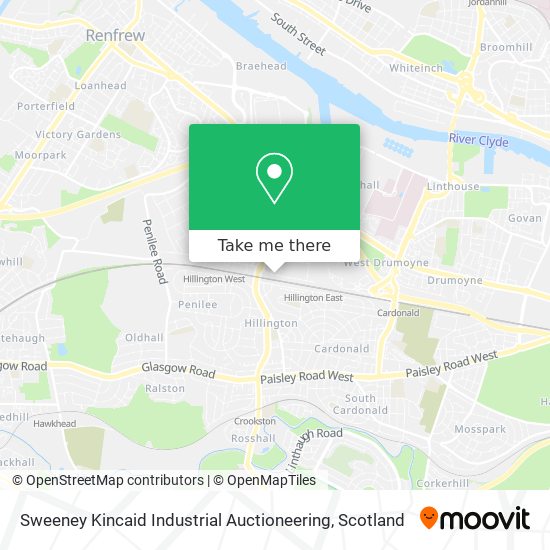 Sweeney Kincaid Industrial Auctioneering map