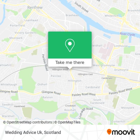 Wedding Advice Uk map