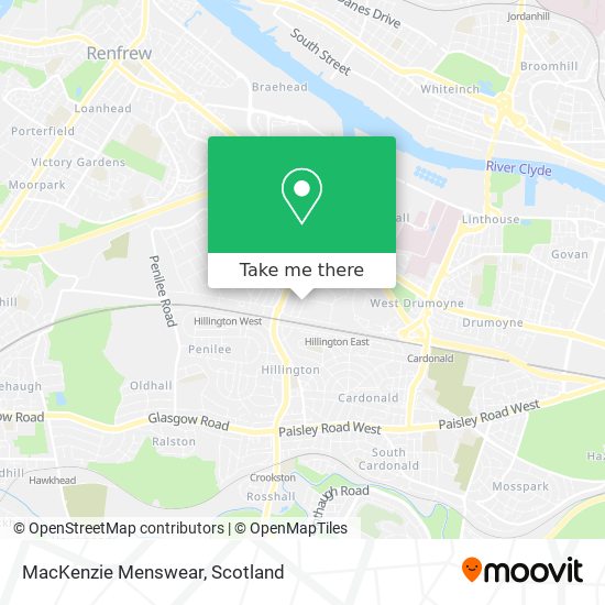 MacKenzie Menswear map