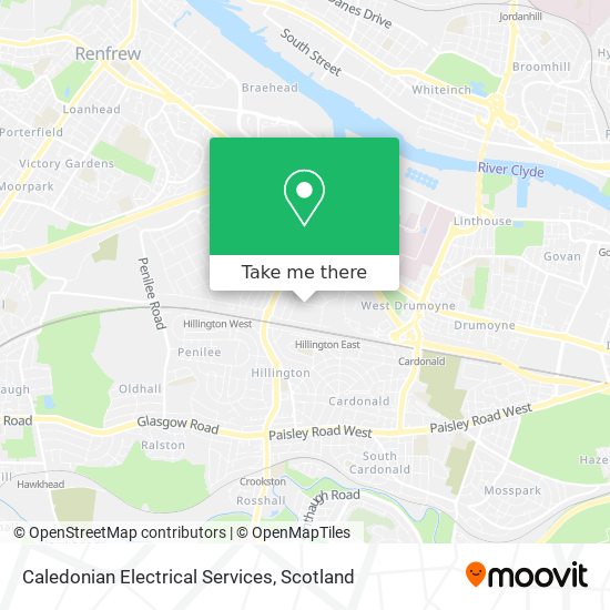 Caledonian Electrical Services map