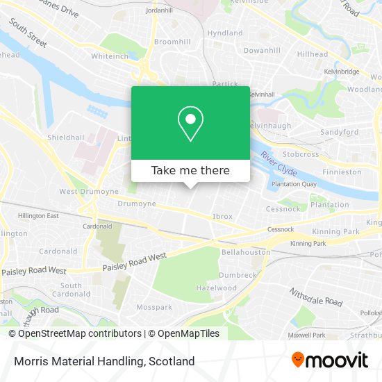 Morris Material Handling map