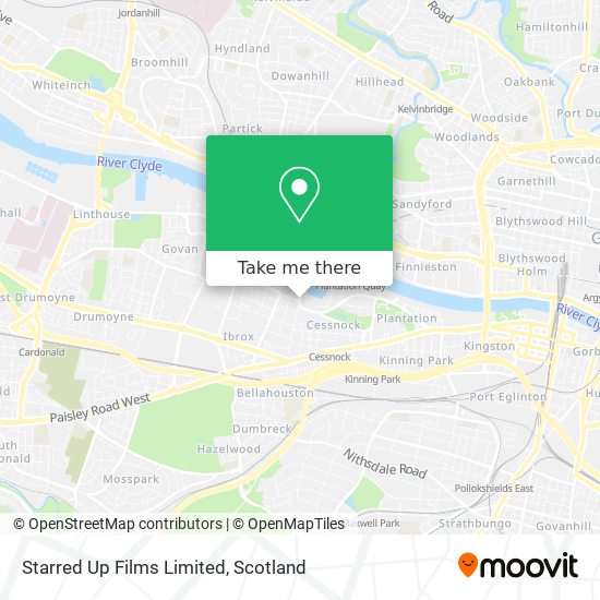 Starred Up Films Limited map
