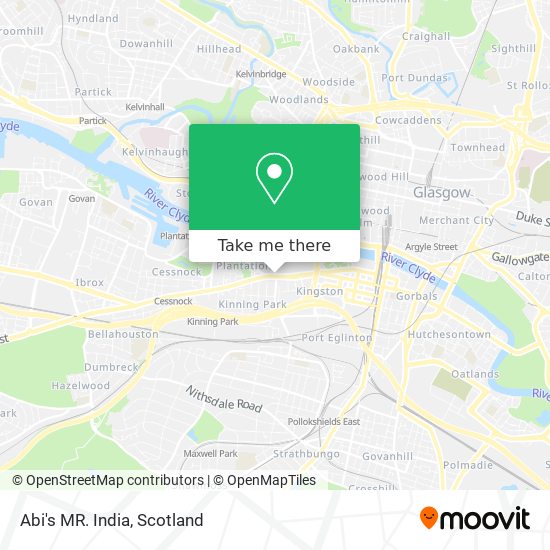 Abi's MR. India map