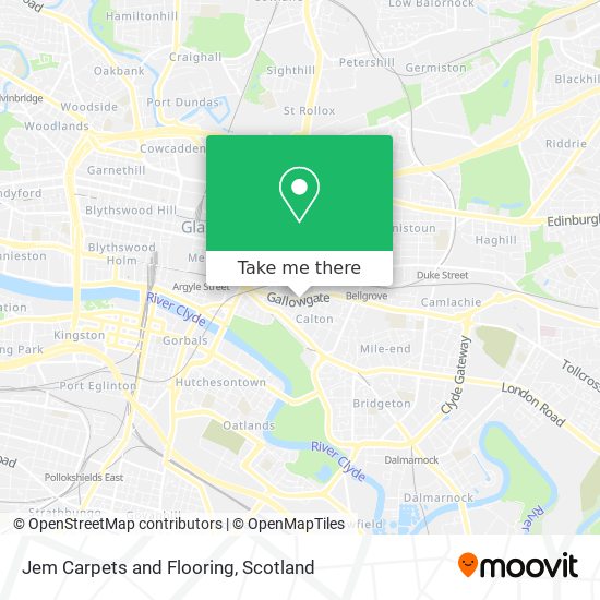 Jem Carpets and Flooring map