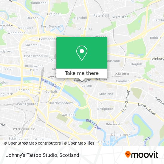 Johnny's Tattoo Studio map