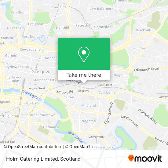 Holm Catering Limited map