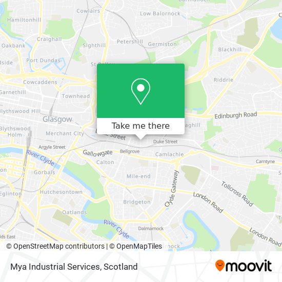 Mya Industrial Services map