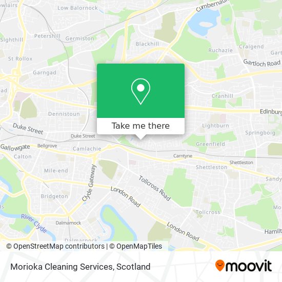 Morioka Cleaning Services map