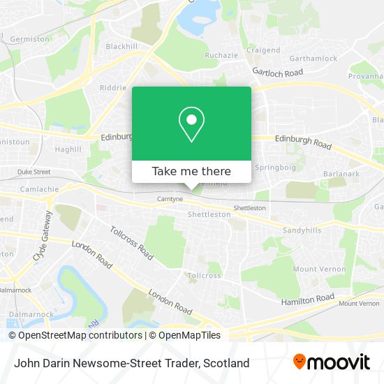 John Darin Newsome-Street Trader map