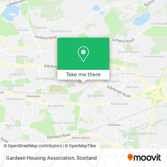 Gardeen Housing Association map