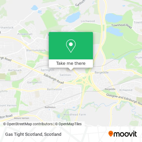 Gas Tight Scotland map