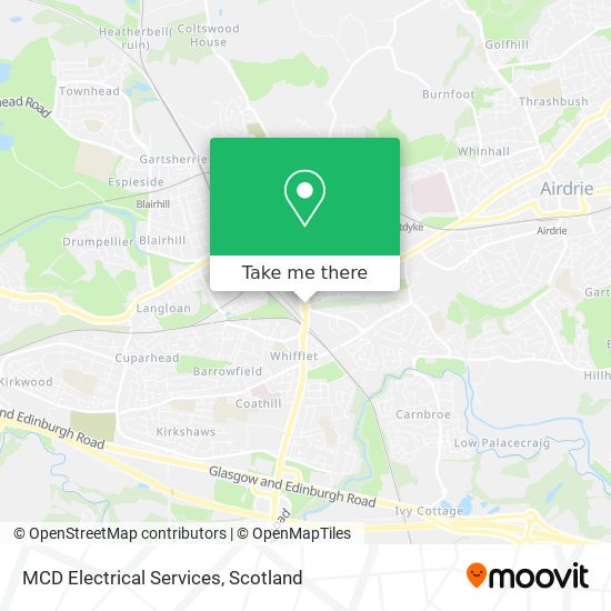 MCD Electrical Services map