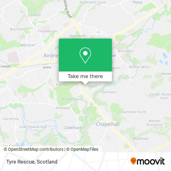 Tyre Rescue map