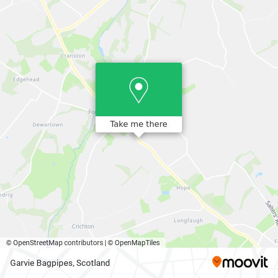 Garvie Bagpipes map