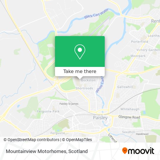 Mountainview Motorhomes map