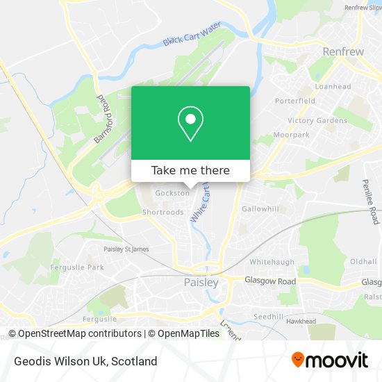 Geodis Wilson Uk map