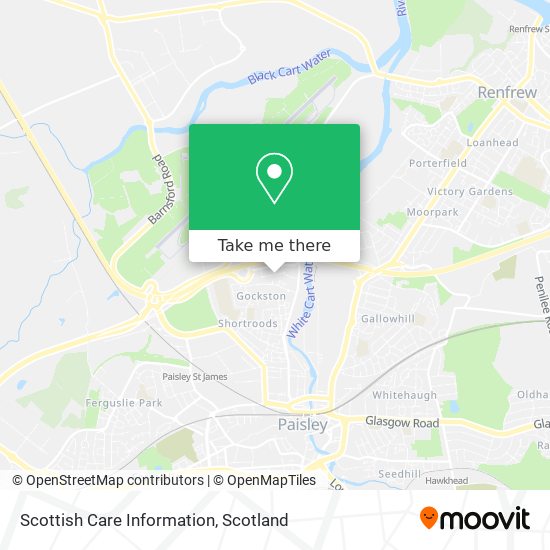 Scottish Care Information map