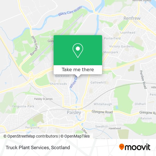 Truck Plant Services map