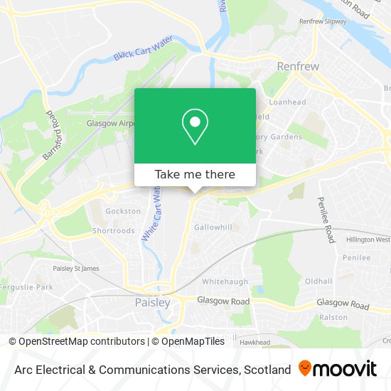 Arc Electrical & Communications Services map