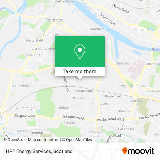 HPF Energy Services map