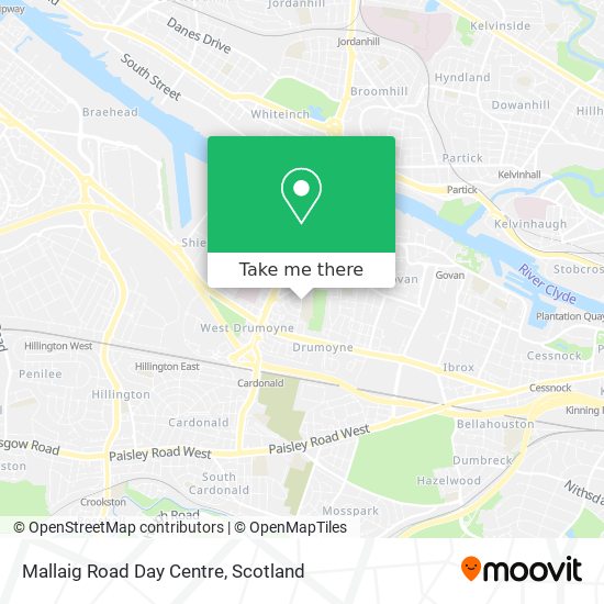 Mallaig Road Day Centre map