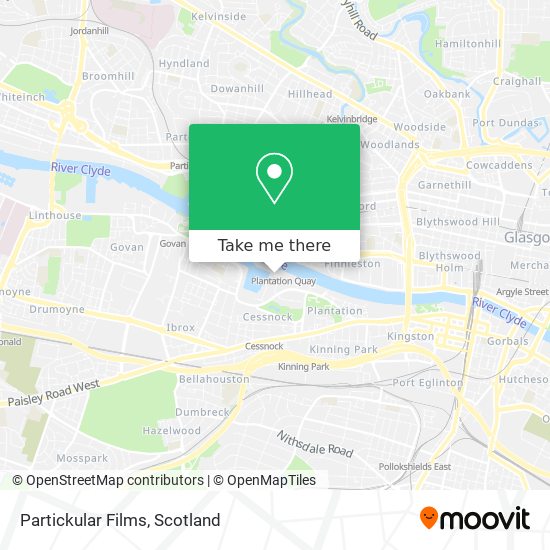 Partickular Films map