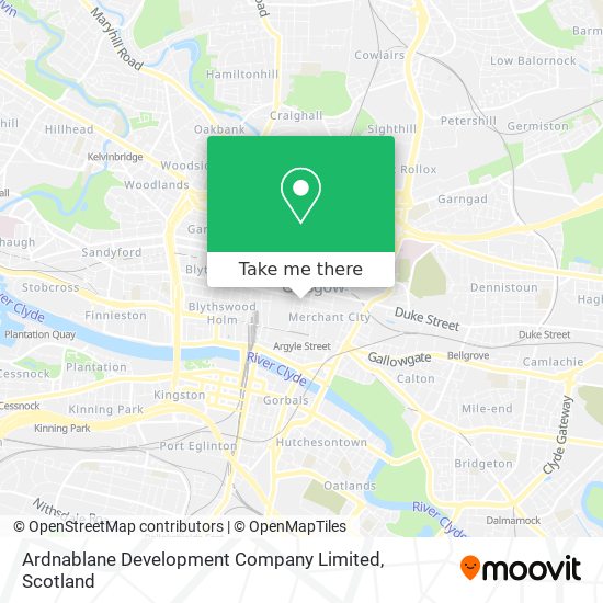 Ardnablane Development Company Limited map