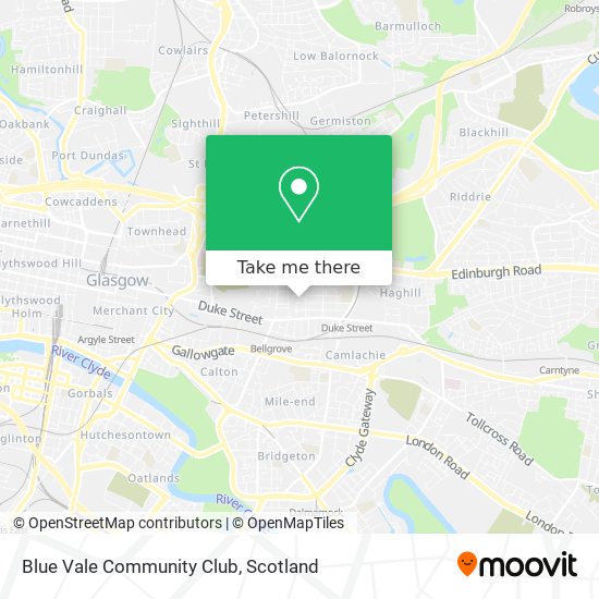Blue Vale Community Club map