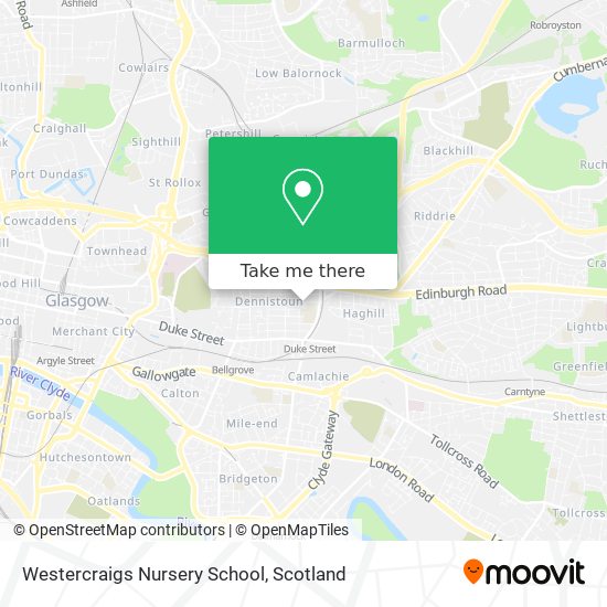 Westercraigs Nursery School map