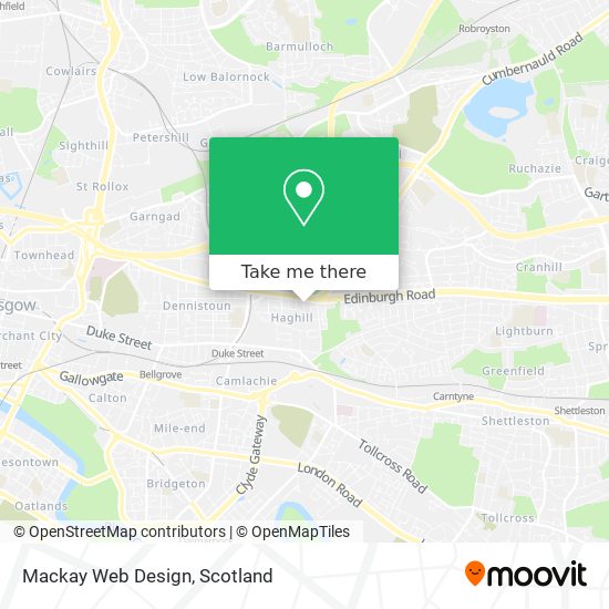 Mackay Web Design map