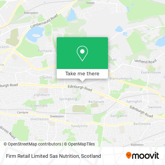 Firm Retail Limited Sas Nutrition map